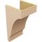 Ekena Millwork 11"W x 11"D x 22"H Wide Moab Rough Cedar Woodgrain TimberThane Corbel, Primed Tan CORUR11X11X22MOARCPR - alternate 2